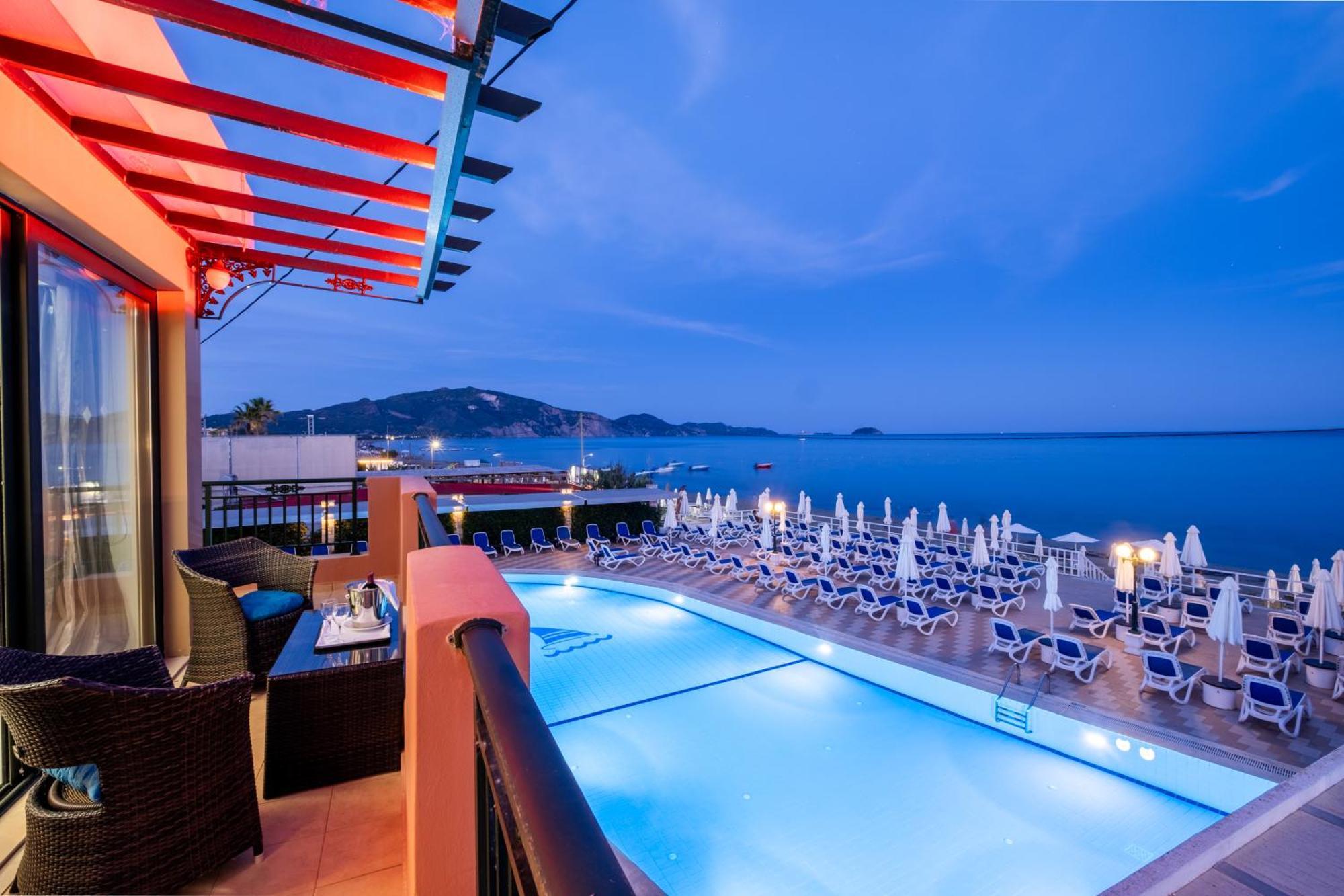 Mediterranean Beach Resort Laganas Exterior foto